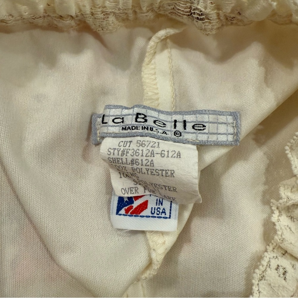 VTG La belle Dress Women’s S Milkmaid Floral Lace Fairy Coquette Cottagecore Y2K - Picture 5 of 10